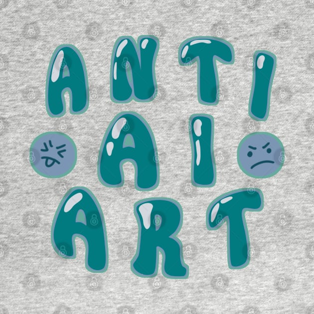 Anti AI Art by Sketchyleigh